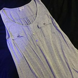 Long short sleeve dress shirt